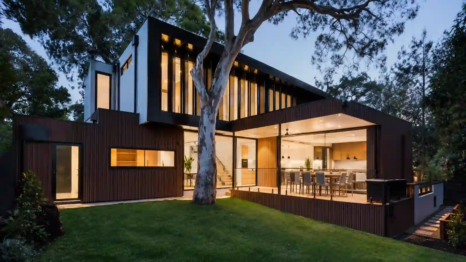 Modern Pacific Northwest home exterior